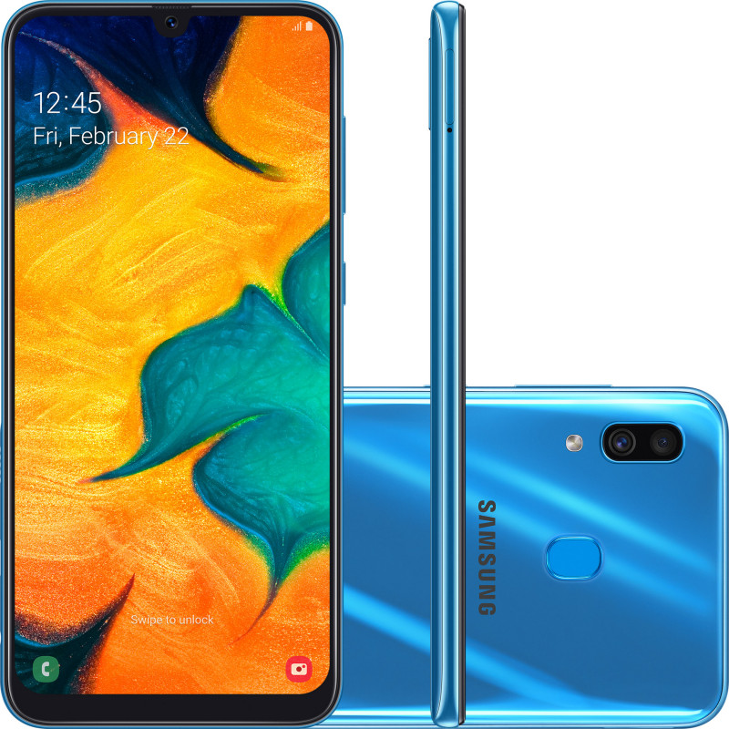 Samsung galaxy A30 Azul O